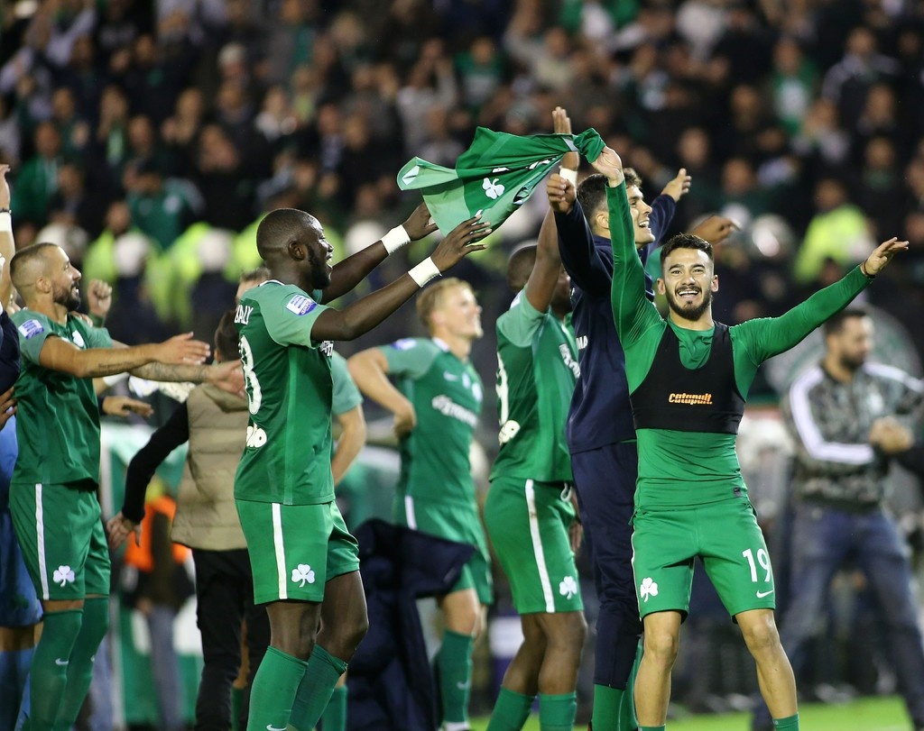 Παναθηναϊκός-Ολυμπιακός: Οι «τρελοί» πανηγυρισμοί μετά τον «πράσινο» θρίαμβο! (pics)