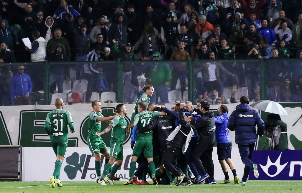 Παναθηναϊκός-Ολυμπιακός: Οι «τρελοί» πανηγυρισμοί μετά τον «πράσινο» θρίαμβο! (pics)