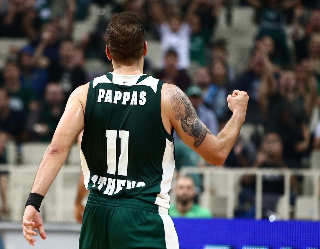 Euroleague: Στην κορυφαία πεντάδα ο Παππάς (pics)