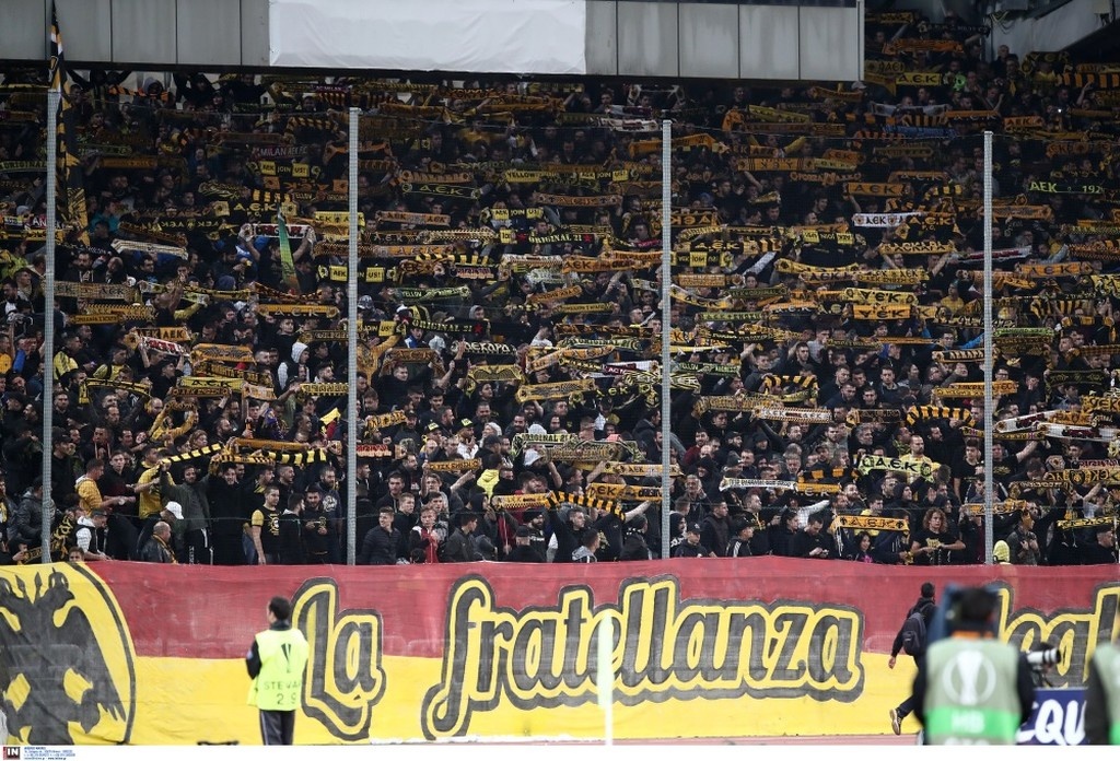 ΑΕΚ-Μίλαν: Γιορτινή ατμόσφαιρα στο ΟΑΚΑ (pics)