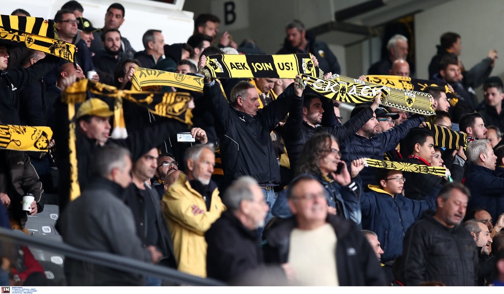 ΑΕΚ-Μίλαν: Γιορτινή ατμόσφαιρα στο ΟΑΚΑ (pics)