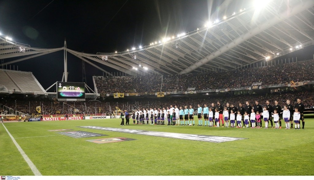 ΑΕΚ-Μίλαν: Γιορτινή ατμόσφαιρα στο ΟΑΚΑ (pics)