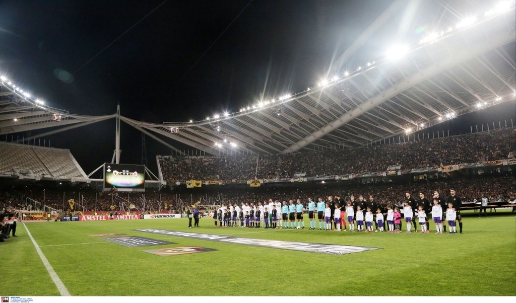 ΑΕΚ-Μίλαν: Γιορτινή ατμόσφαιρα στο ΟΑΚΑ (pics)