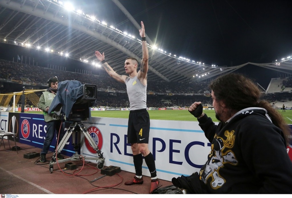 ΑΕΚ-Μίλαν: «Τρελάθηκε» ο Βράνιες (pics)