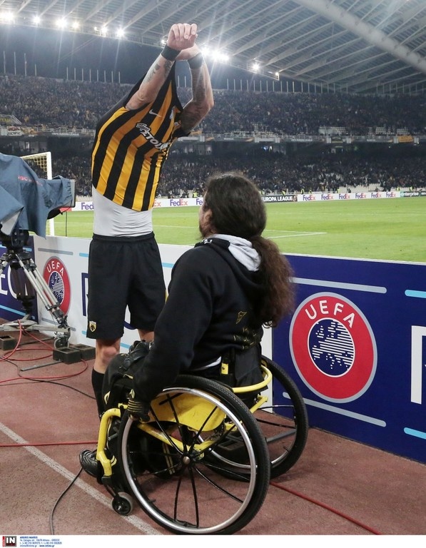 ΑΕΚ-Μίλαν: «Τρελάθηκε» ο Βράνιες (pics)