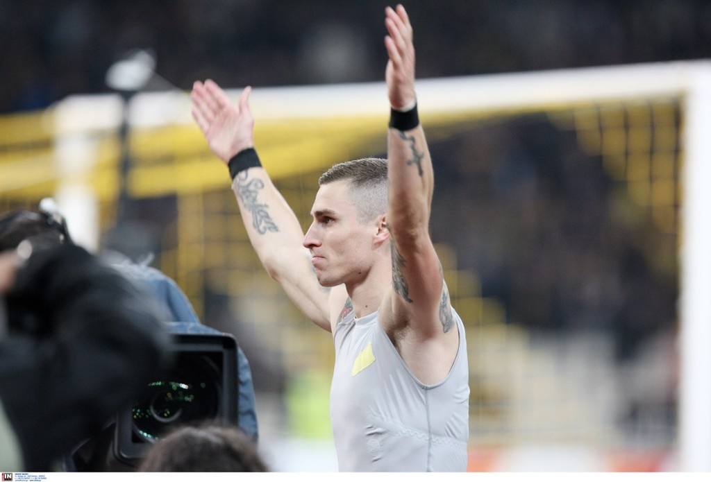 ΑΕΚ-Μίλαν: «Τρελάθηκε» ο Βράνιες (pics)