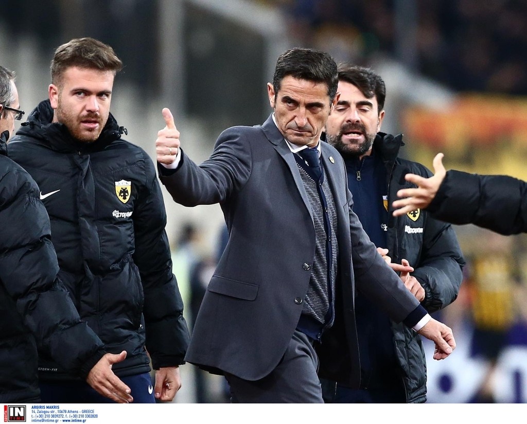 ΑΕΚ-ΠΑΟΚ: «Τρελάθηκε» ο Χιμένεθ με Λιβάγια (pics)