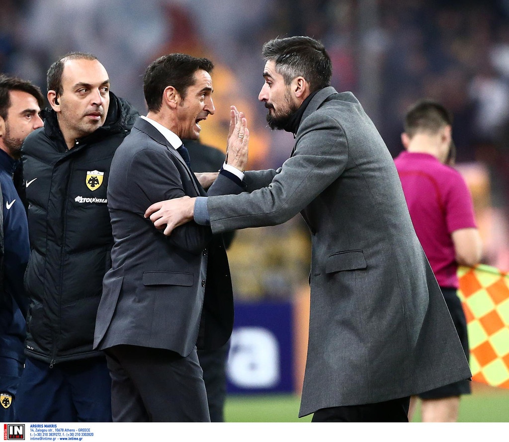 ΑΕΚ-ΠΑΟΚ: «Τρελάθηκε» ο Χιμένεθ με Λιβάγια (pics)