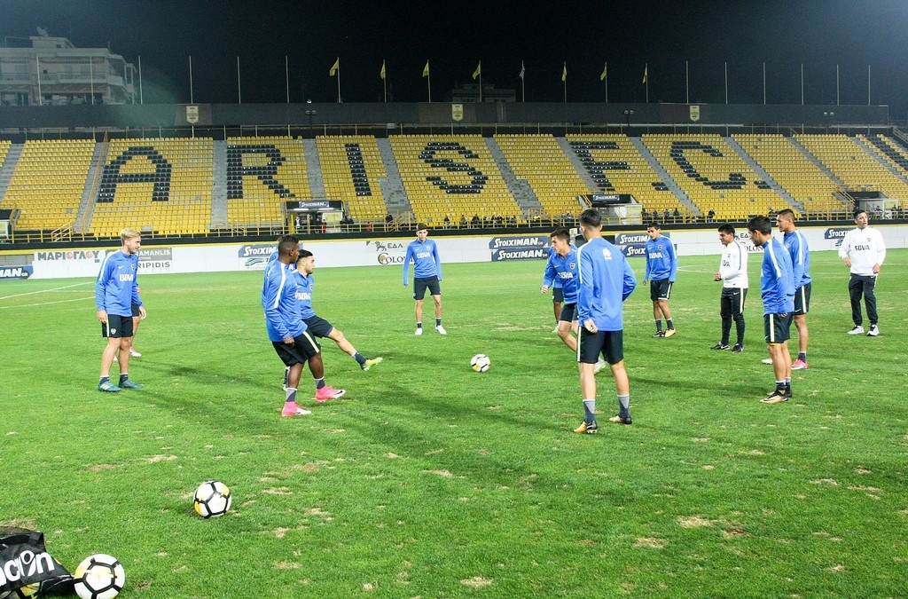 Σκιάβι: «Εύχομαι ο Άρης να ανέβει στη Super League» (pics)