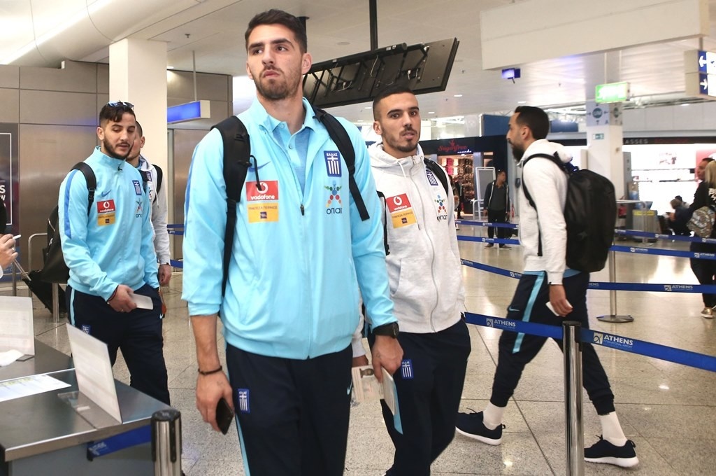 Κροατία - Ελλάδα: «Πέταξε» για Ζάγκρεμπ η Εθνική (photos)
