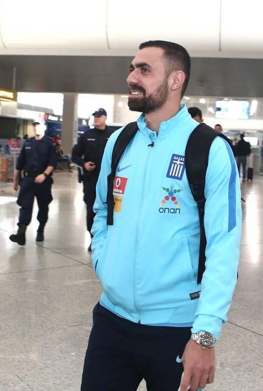 Κροατία - Ελλάδα: «Πέταξε» για Ζάγκρεμπ η Εθνική (photos)
