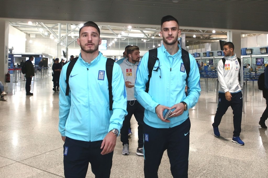 Κροατία - Ελλάδα: «Πέταξε» για Ζάγκρεμπ η Εθνική (photos)