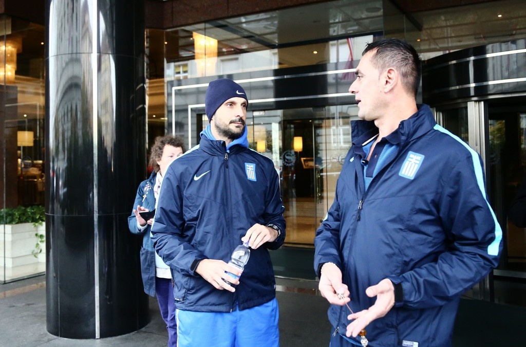 Κροατία-Ελλάδα: Η βόλτα των διεθνών στο Ζάγκρεμπ (pics+vid)