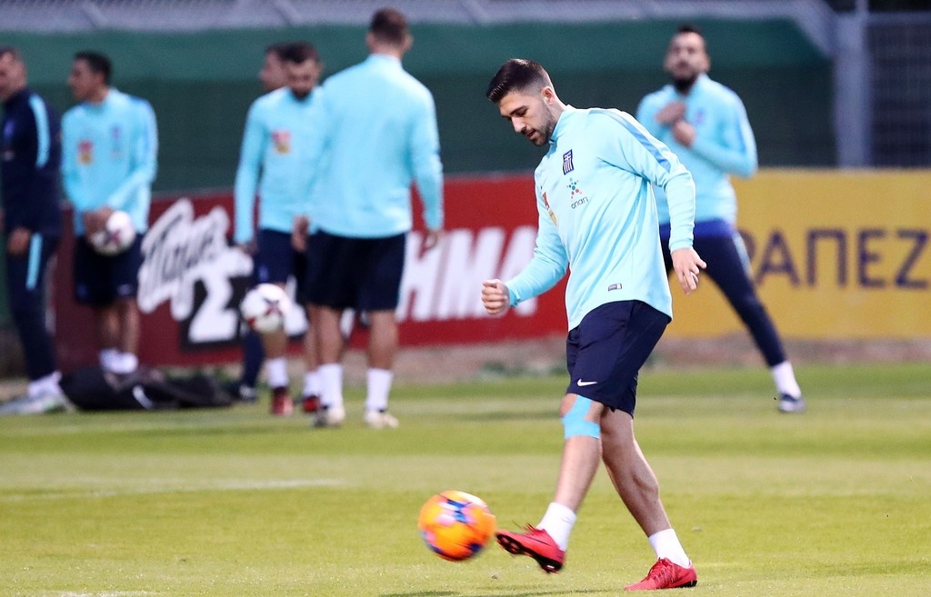 Ελλάδα-Κροατία: Η τελευταία προπόνηση της «γαλανόλευκης» (pics+vid)