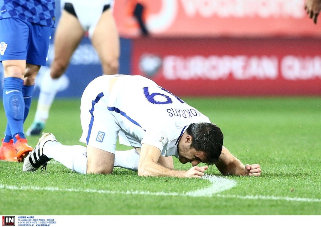 Ελλάδα-Κροατία: Το ξέσπασμα του Σωκράτη (pics)