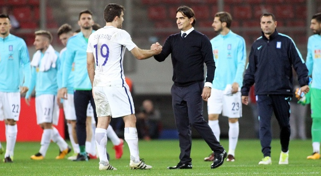 Κροατία-Ελλάδα: Ο Ντάλιτς ζήτησε τη φανέλα του Παπασταθόπουλου (pics)