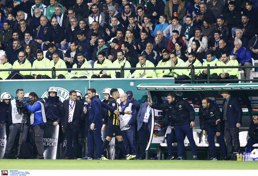 Παναθηναϊκός-ΑΕΚ: H απαράδεκτη χειρονομία του Χιμένεθ που έβαλε μπουρλότο στη Λεωφόρο! (pics)