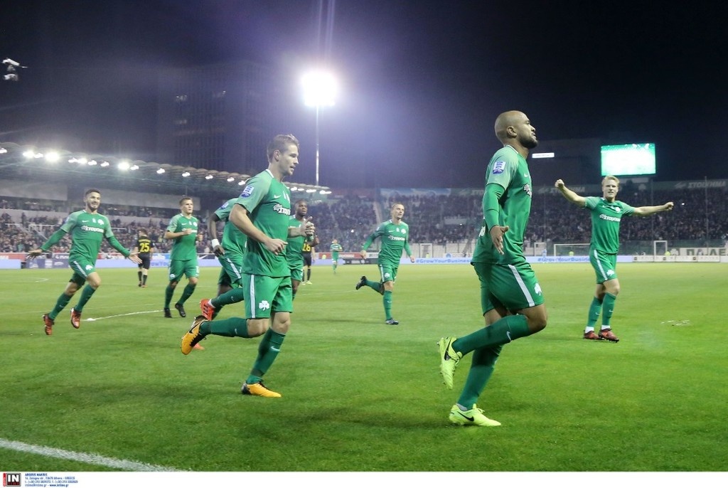 Παναθηναϊκός-ΑΕΚ: Το σοκ με Μολέδο που δεν πρόλαβε να χαρεί το γκολ (pics)