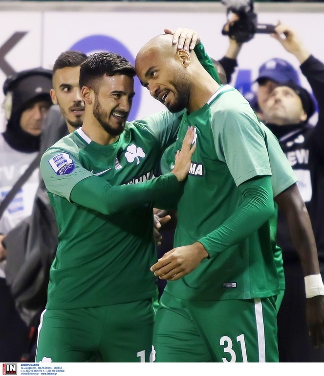 Παναθηναϊκός-ΑΕΚ: Το σοκ με Μολέδο που δεν πρόλαβε να χαρεί το γκολ (pics)