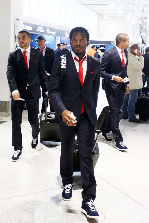 Η αναχώρηση του Ολυμπιακού για την Λισαβόνα (pics)