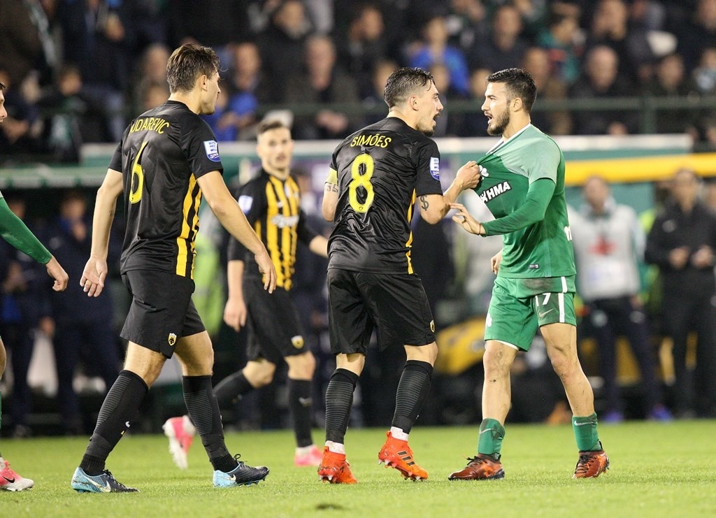 Παναθηναϊκός - ΑΕΚ: Το επεισόδιο Σιμόες-Βιγιάφανιες που δεν πήραμε πρέφα στο ντέρμπι (photos)