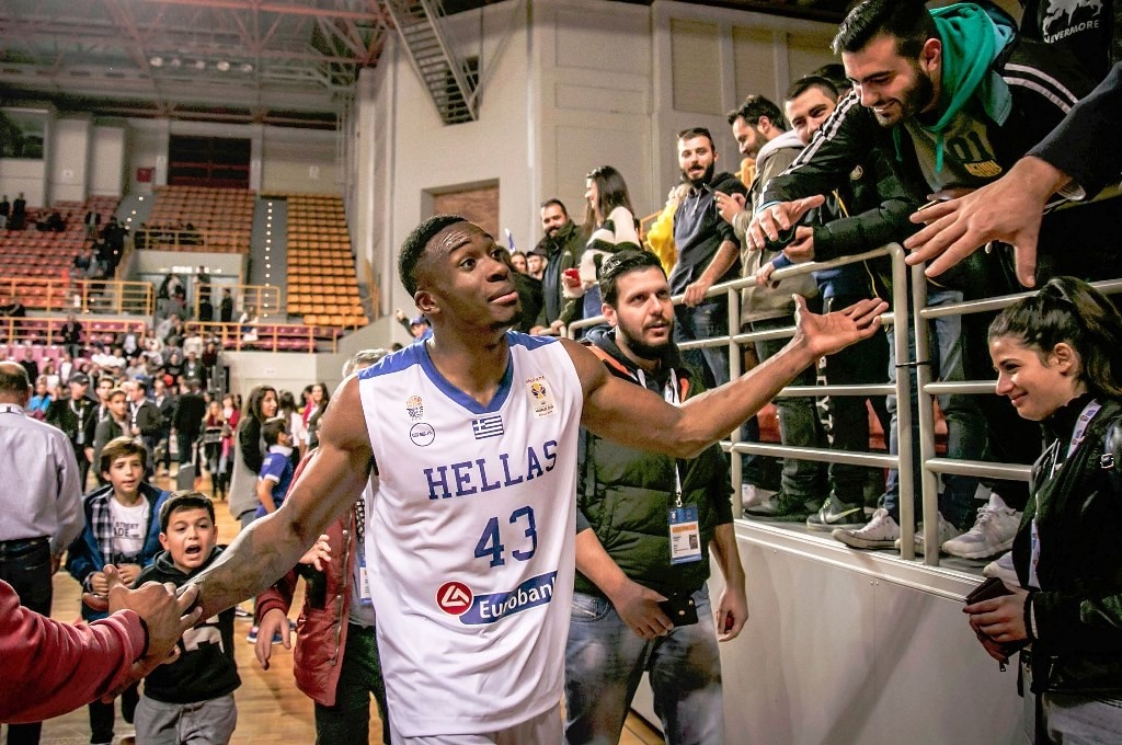 Προκριματικά Παγκοσμίου Κυπέλλου: Κορυφαία η επική συνεργασία Καλάθη, Αντετοκούνμπο! (photos+video)