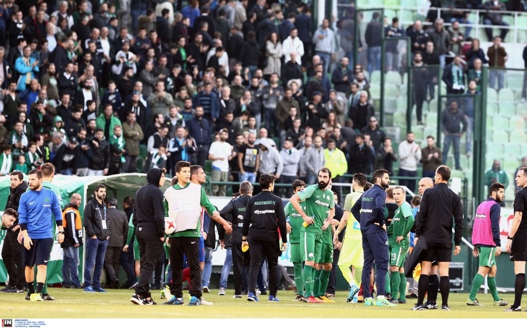 Παναθηναϊκός-Πανιώνιος 0-1: Ξύλο μεταξύ οπαδών στη Λεωφόρο (photos)