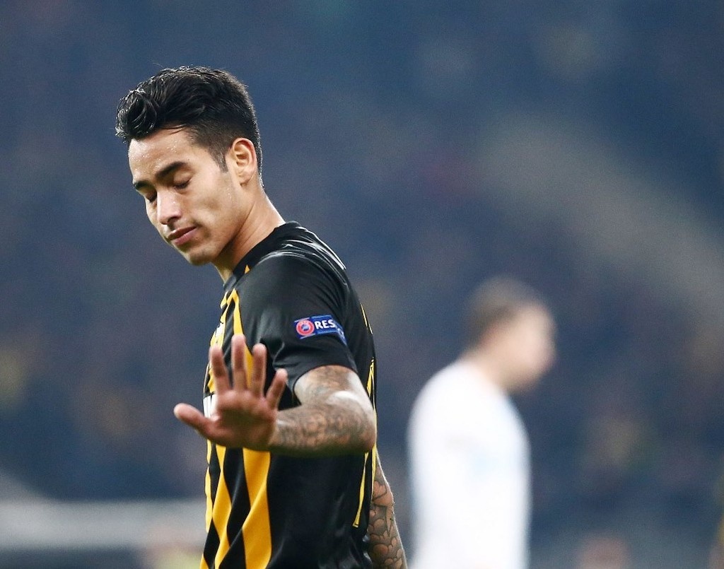 ΑΕΚ: Τα δεδομένα για τις χαμηλές πτήσεις του Αραούχο (photos)