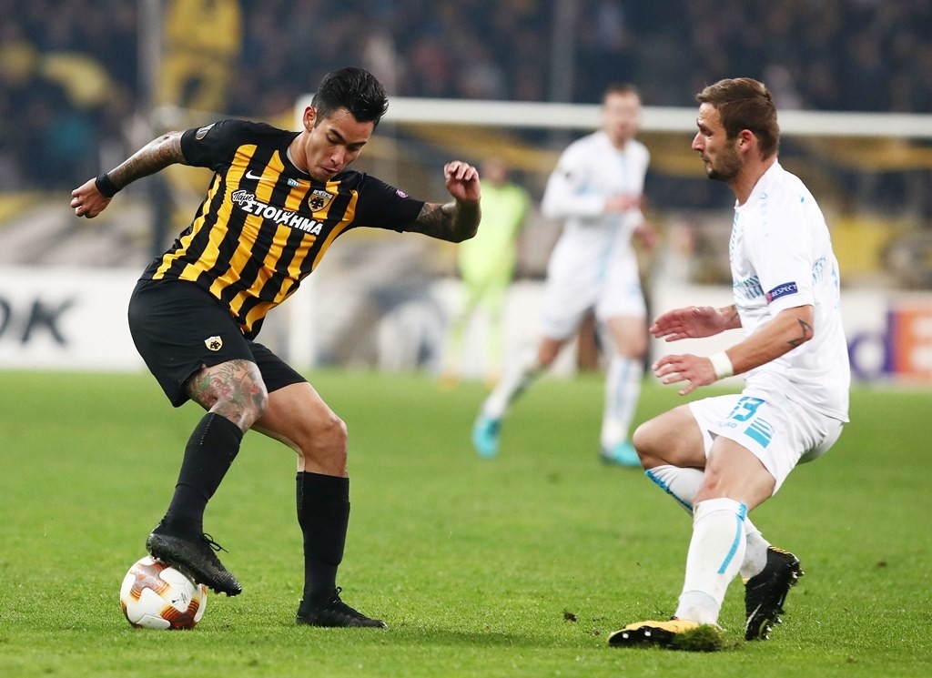 ΑΕΚ: Τα δεδομένα για τις χαμηλές πτήσεις του Αραούχο (photos)