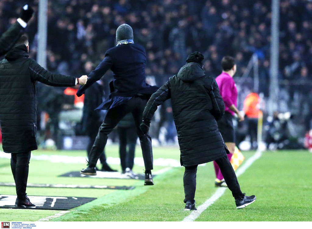 ΠΑΟΚ-Παναθηναϊκός: Μέχρι τη Θύρα 4 κόντεψε να... φτάσει ο Λουτσέσκου (photos)