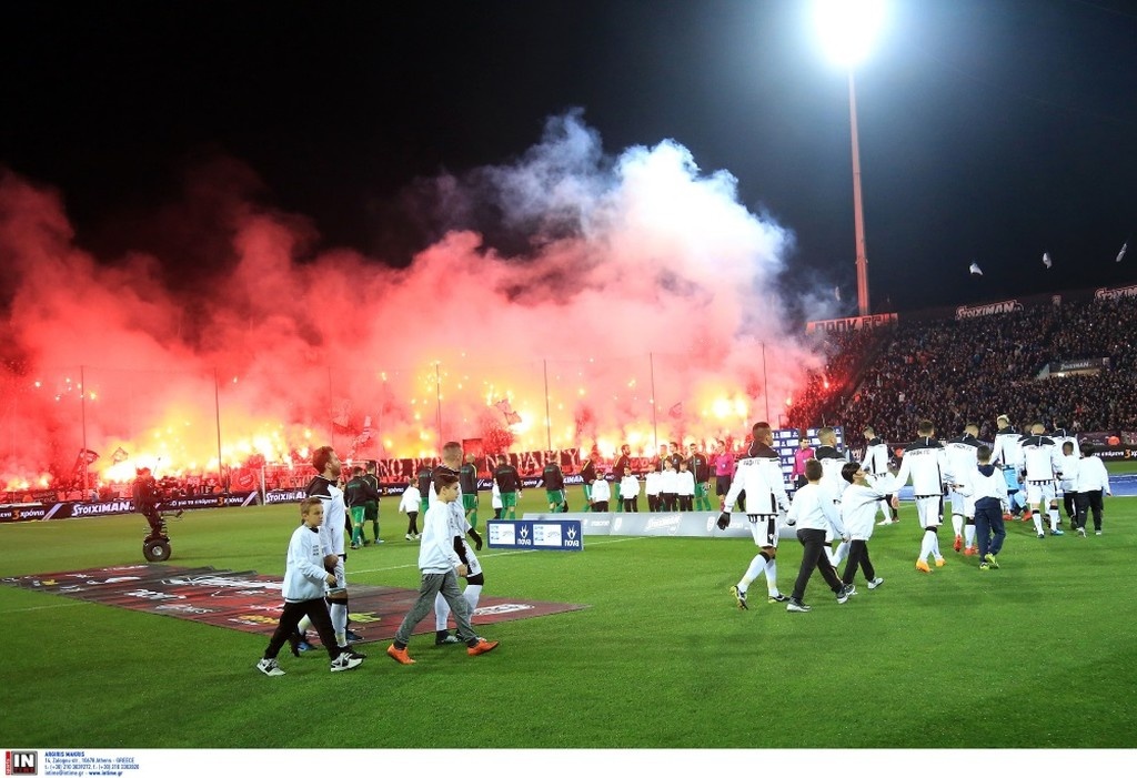 ΠΑΟΚ-Παναθηναϊκός: Πανό-έπος στην Τούμπα (photo)