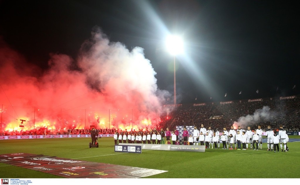 ΠΑΟΚ-Παναθηναϊκός: Πανό-έπος στην Τούμπα (photo)