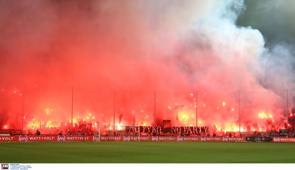 ΠΑΟΚ-Παναθηναϊκός: Πανό-έπος στην Τούμπα (photo)