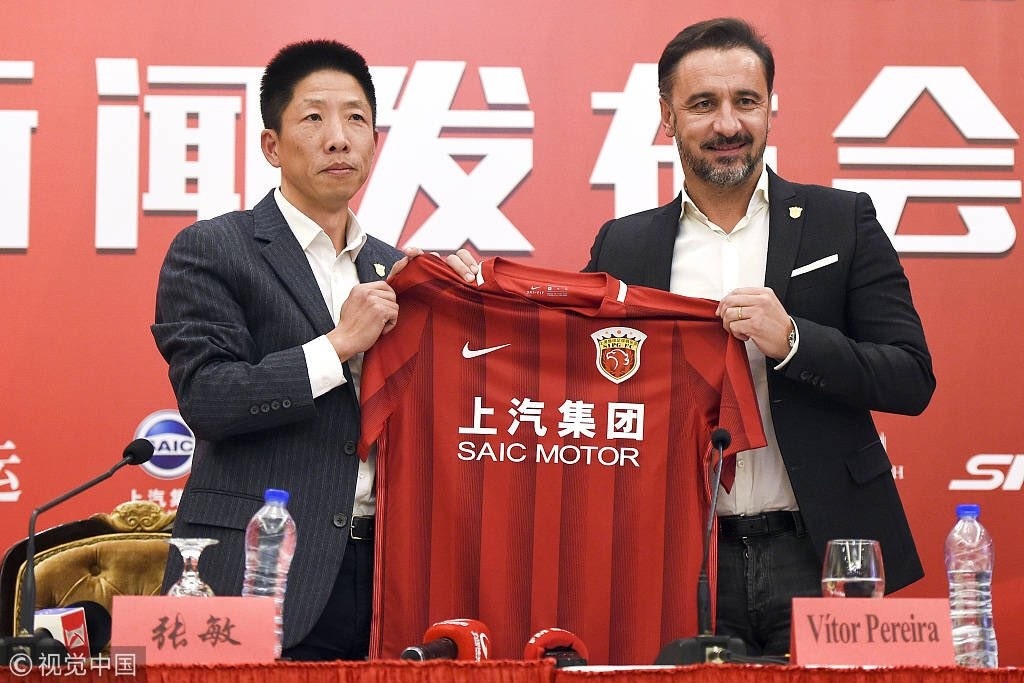 Σανγκάη SIPG: Ανακοινώθηκε ο Περέιρα (photos)