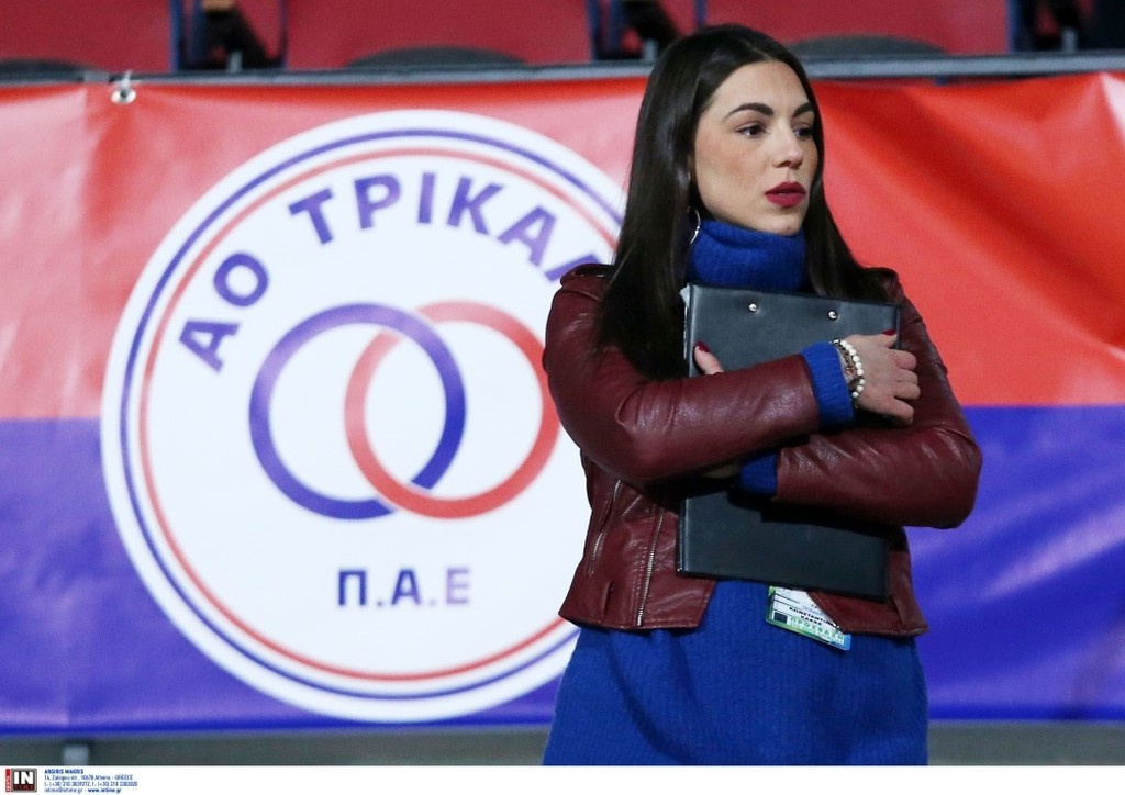 Μελαχρινή-βόμβα στο Τρίκαλα-ΠΑΟΚ! (photo)