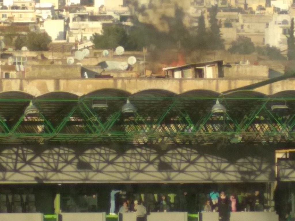 Παναθηναϊκός: Φωτιά έξω από το γήπεδο της Λεωφόρου! (photos)