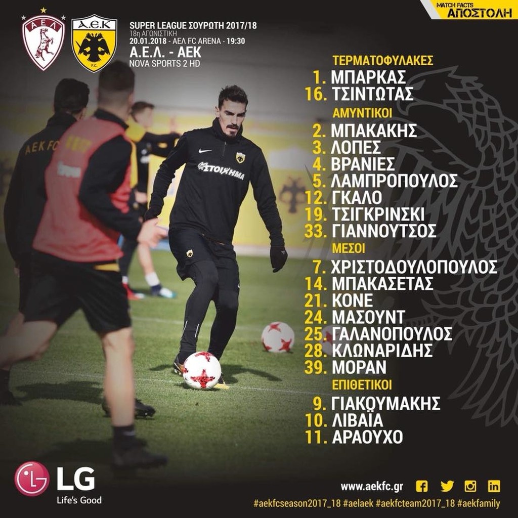 ΑΕΚ: Με Βράνιες στην Λάρισα (photos)