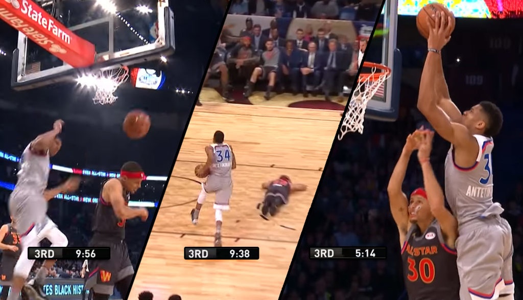 NBA All Star Game: Φοβάται… και θέλει Giannis ο Κάρι! (photos+videos)