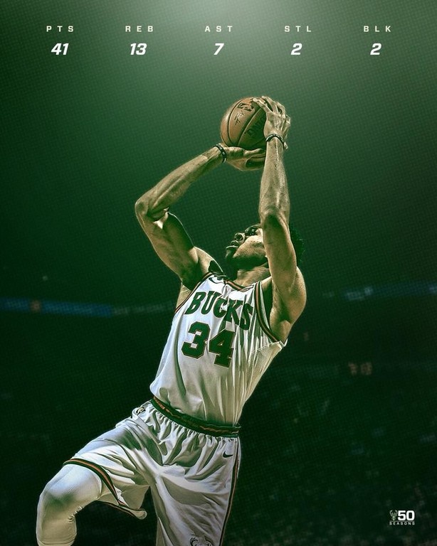 NBA: Όργια με 40άρα από Αντετοκούνμπο (photos+video)