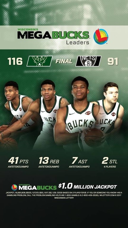 NBA: Όργια με 40άρα από Αντετοκούνμπο (photos+video)