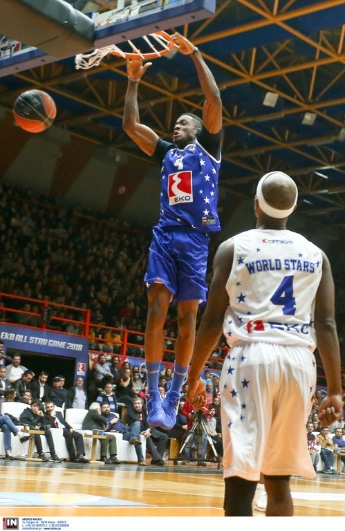 All Star Game 2018: Λάμψη αστέρων στην Πάτρα, MPV o Θανάσης Αντετοκούνμπο