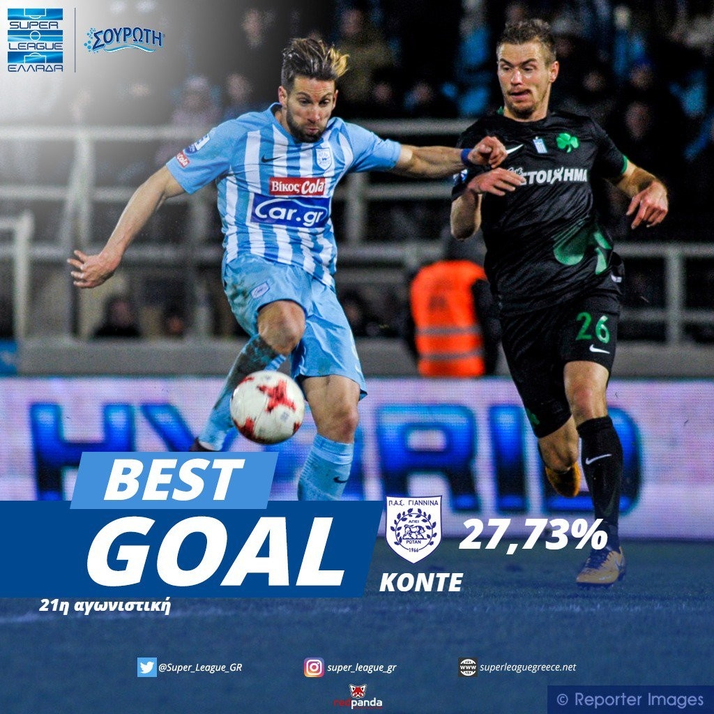 Super League: Έκανε το νταμπλ ο Κόντε! (photos)