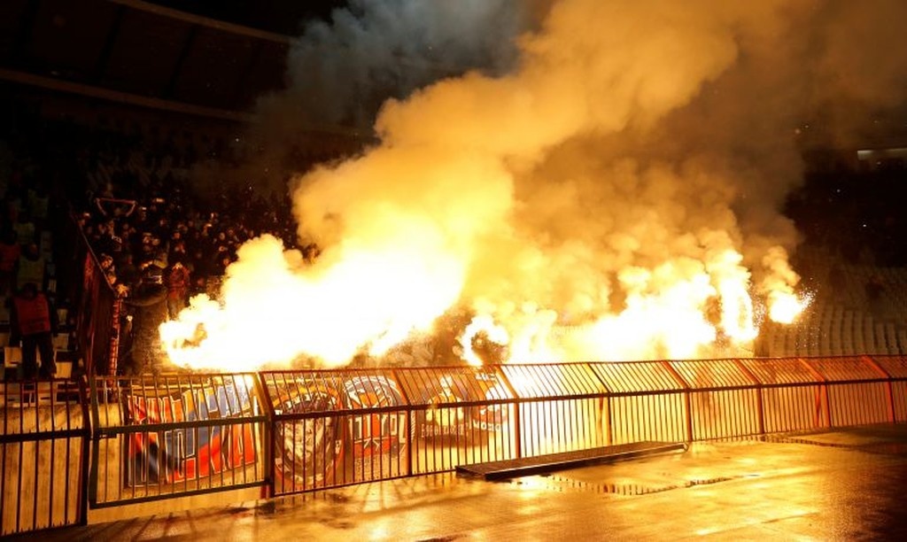 Europa League: Σοβαρά επεισόδια οπαδών Ερυθρού Αστέρα και ΤΣΣΚΑ στο Βελιγράδι (photos+videos)