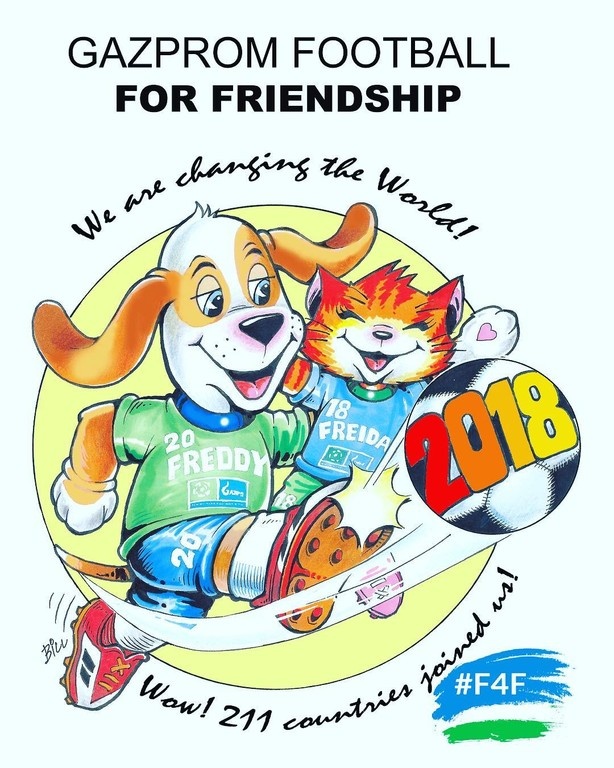 Football 4 Friendship: Το Διεθνές Πρόγραμμα της Gazprom ενώνει παιδιά από 211 χώρες (photos+video)