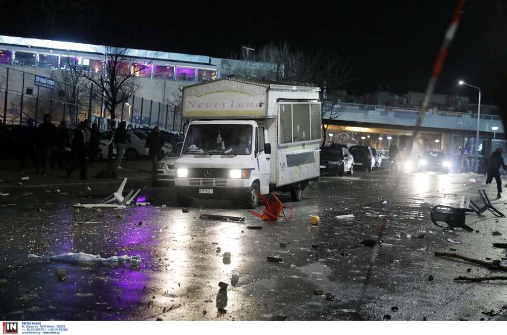 ΠΑΟΚ-Ολυμπιακός: Επεισόδια έξω από την Τούμπα