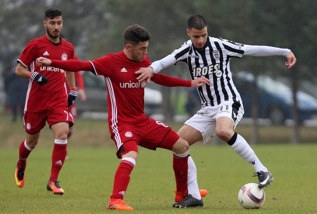 ΠΑΟΚ - Ολυμπιακός 2-0: «Ασπρόμαυρο» το ντέρμπι των Νέων (photos)