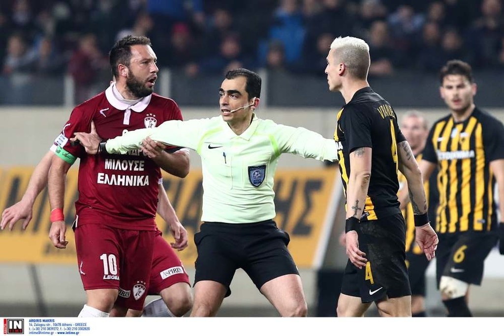 Χαμός στο ΑΕΛ-ΑΕΚ με Ναζλίδη και Βράνιες! (photos)