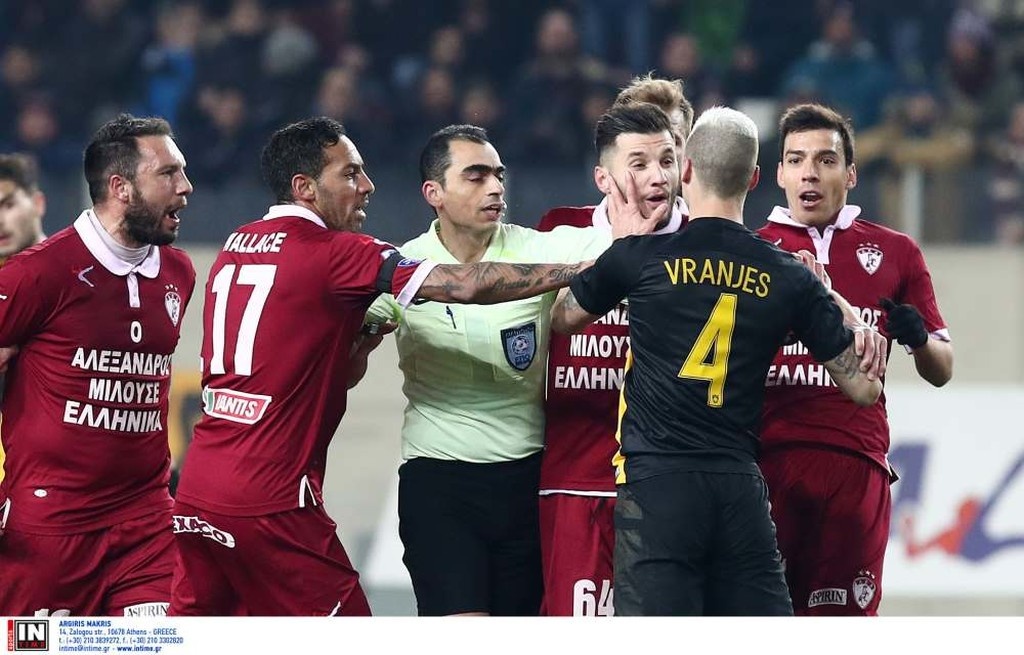 Χαμός στο ΑΕΛ-ΑΕΚ με Ναζλίδη και Βράνιες! (photos)