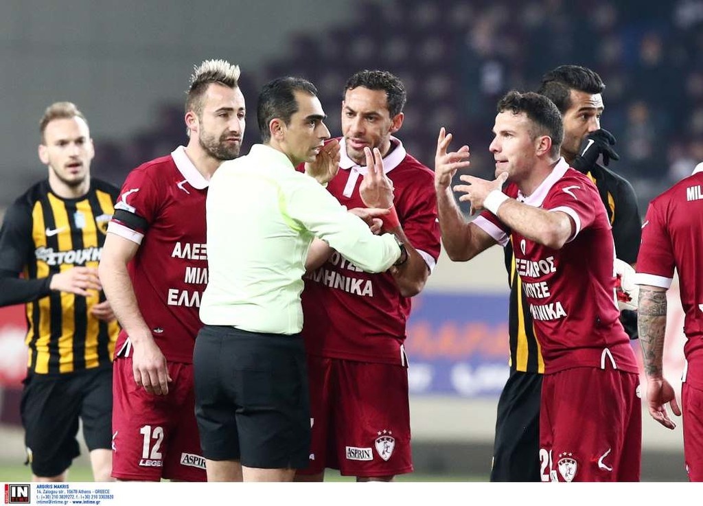 Χαμός στο ΑΕΛ-ΑΕΚ με Ναζλίδη και Βράνιες! (photos)
