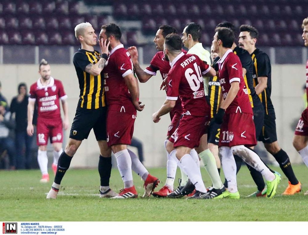 Χαμός στο ΑΕΛ-ΑΕΚ με Ναζλίδη και Βράνιες! (photos)